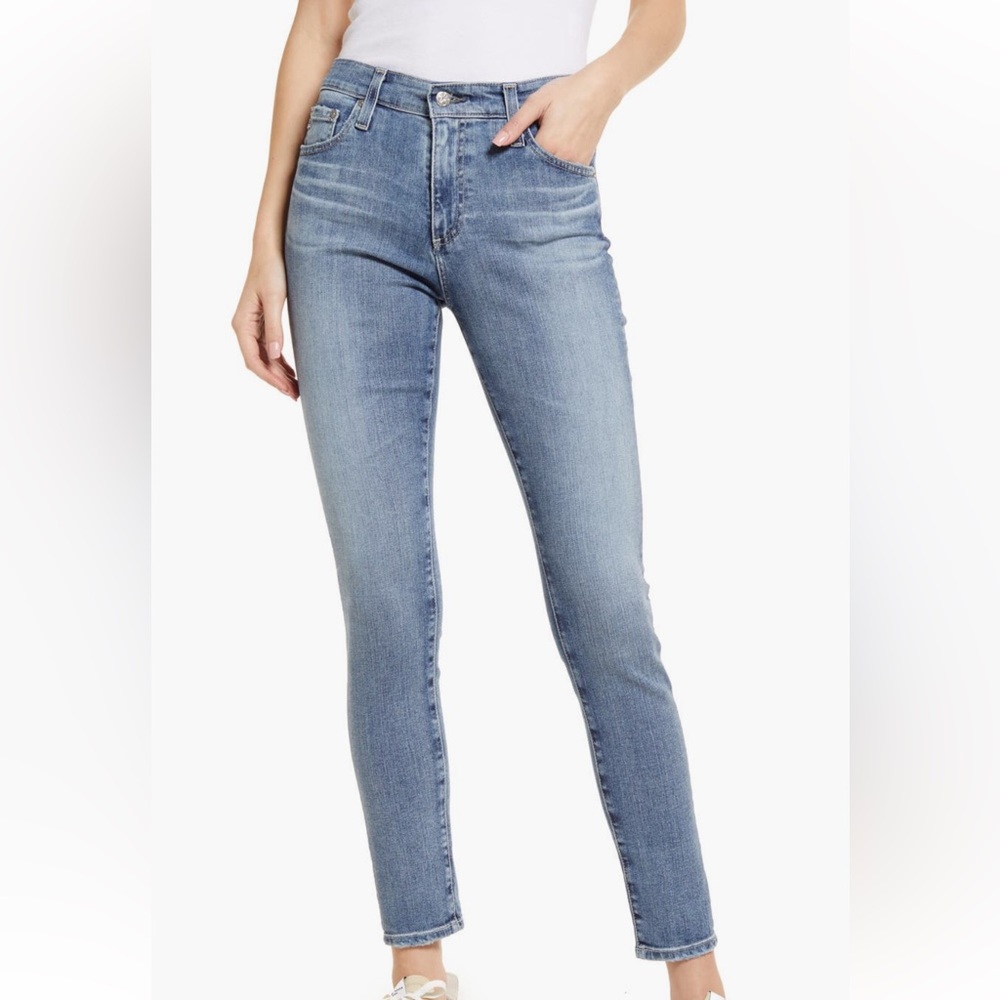 AG Farrah High Waist Ankle Skinny Jeans in 17 Years Dayton - 26